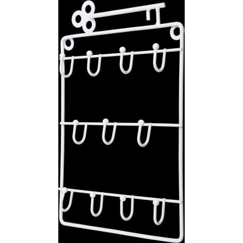 Wall Mounted 11 Key Holder Rack Organizer Pocket for Entryway Kitchen Home Office Decor