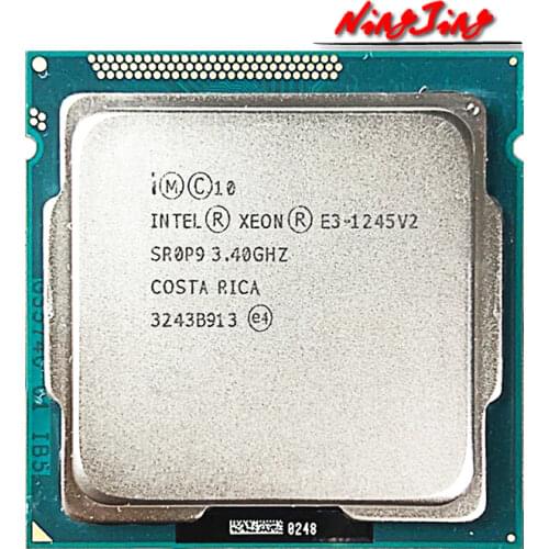 Intel Xeon E3-1245 v2 E3 1245v2 E3 1245 v2 3.4 GHz Quad-Core CPU Processor 8M 77W LGA 1155