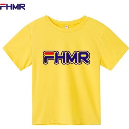 Baby Boys Shirts 2021 New kids Summer Tshirts O-Neck Cartoon Casual T shirt Children for girl Short Sleeve Cotton Shirt FHMR top