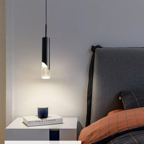 Modern Gold LED Luxury Pendant Light Lighting for Bedside Bedroom Kitchen Dining Living Room Bar Indoor Decoration Hanging Lamps
