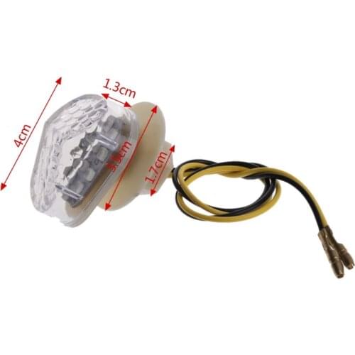 50LC Motorcycle 12V Flush LED Turn Signal Light for yamaha YZF R1 R6 R6 SFZ1S FAZER