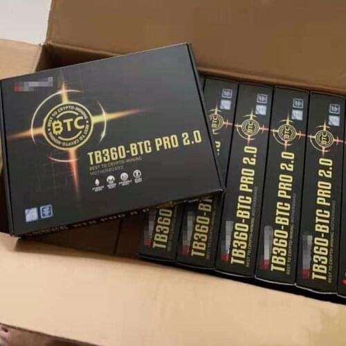 Original NEW CRYPTO-MINING Motherboard FOR BIOSTAR TB360-BTC PRO