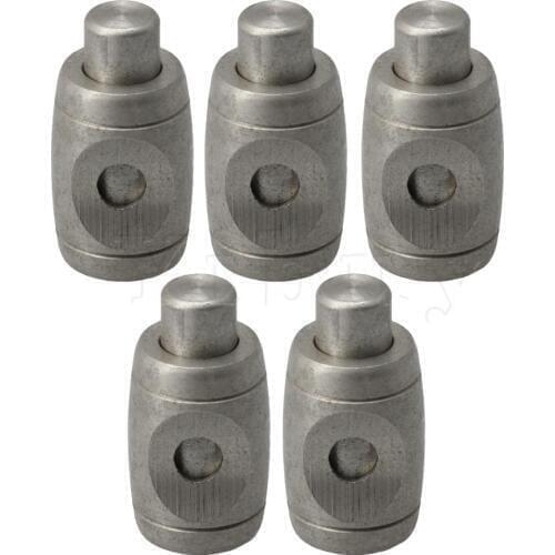 Yibuy Copper-Nickel Trumpet 3rd Valve Water Key Spit Valve Assembly