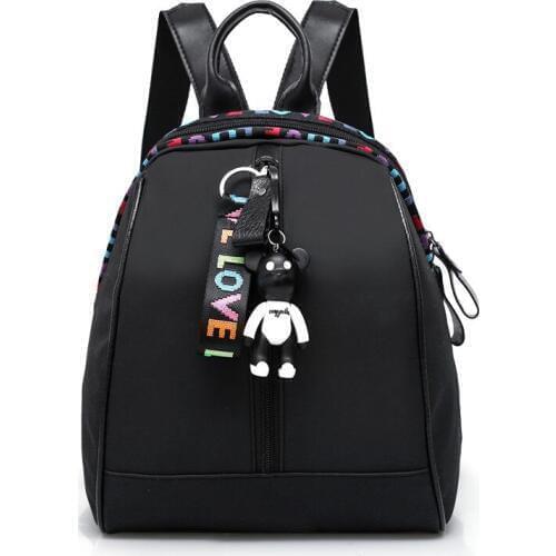 Womens Backpack Bag Oxford Backpack Casual Waterproof/travel/black Backpack Women School Bag For Teenager Girls Mini Backpack