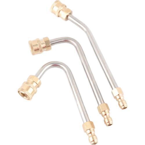 1pc 1/4" Quick Connector Car Washing Nozzle Household Portable Cleaning Car Washer Adapter Garden Irrigation Water Gun