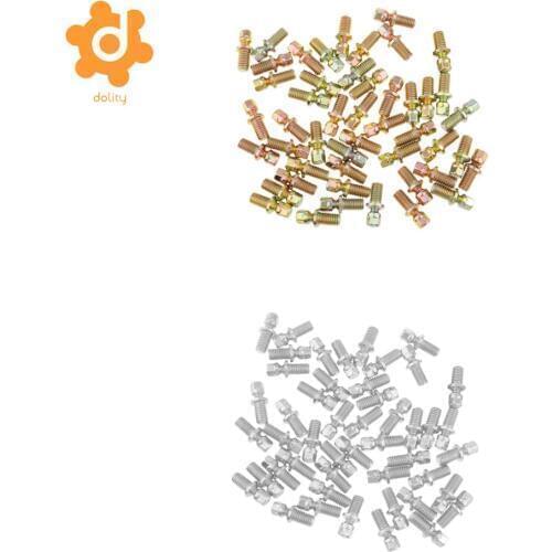 50 Pcs Ignition Anti Theft Locking Bolt Screws Left Hand Thread M8X16mm For Honda Car Accessories