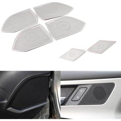 Chrome For Haval F7 F7X 2019 2020 Door Audio Speak Stereo Cover Trim Sticker Stainless Steel Decorative