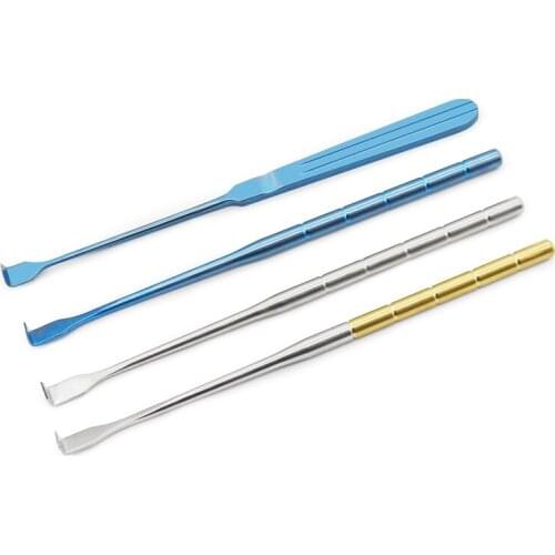 Cosmetic surgery Armpits curet Armpits rake flat handle Body odor spatula single head heart type round handle