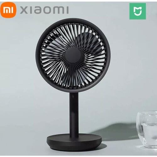 2021 XIAOMI SOLOVE Desktop mini fan Portable Standing fans Type-C usb rechargeable 4000mAh air conditioner table easy to carry