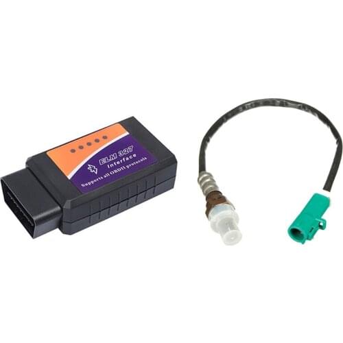 O2 Oxygen Sensor for Ford Fiesta MK1 Connect Focus 98AB-9F472-BB & Mini Obd2 Bluetooth Scanner Bluetooth Pro Obdii