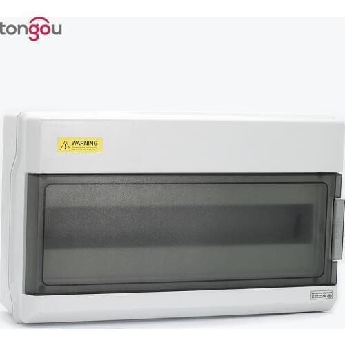 18 Ways IP66 PC Plastic Waterproof Distribution Box Switch Box Breaker Box