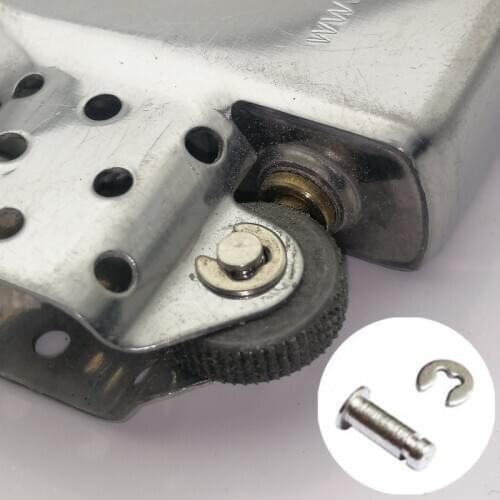 Stainless Steel Flint Steel Wheel Detachable Buckle Rivet Gear Pin Set Fit For ZP Grind Wheel Kerosene Oil Lighter Repair Parts