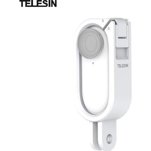 TELESIN IS-CFR-002 Camera Frame Mount Plastic Protective Case Camera Mount Adapter with Frame Base Fixing Screw for Insta360 GO2