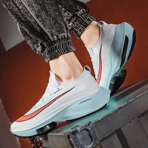 Spring New Arrival Sneakers Women Brands Unisex Knit Breathable Women Shoes Jogging Trainers Zoom Baskets Femme Chaussures Femme