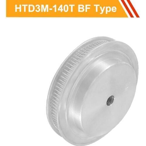 3M 140T Timing Belt Pulley HTD3M Type Toothed Pulley Wheel 11mm/16mm Belt Width 10/12/19/20mm Bore Gear Pulley for Laser Machine