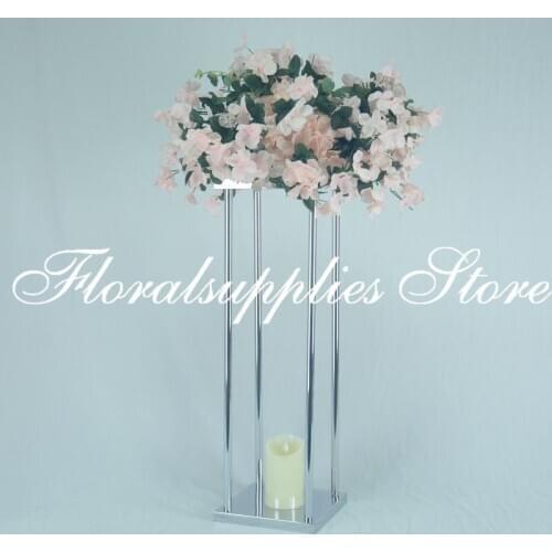 10PCS Gold Flower Stand Rack Stands Wedding Decoration Road Lead Party decoration Table Centerpiece