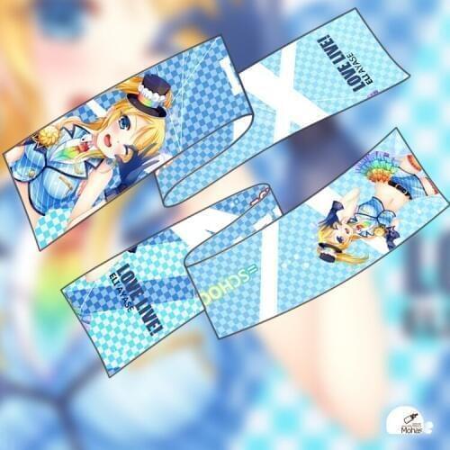180*25CM Anime Scarf Lovelive! School Idol Project Ayase Eri Chear Leader Ver. Cute Soft Microfiber Winter Long Scarf