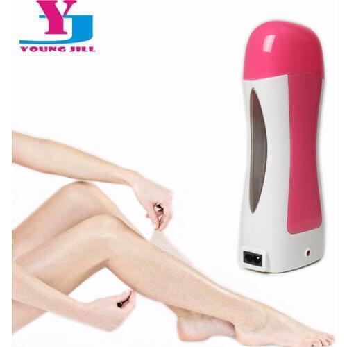 2016 New High Quality Depilatory Heater Hot Wax Cartridge For Hair Removal 100ML Refillable Roll 220V Hot Paraffin Wax Machine