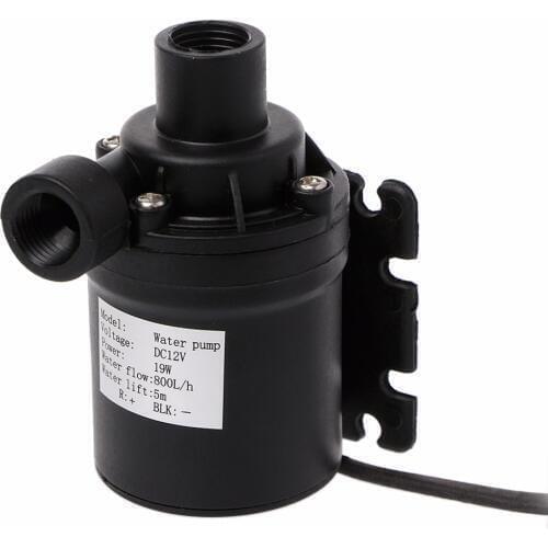 800L/H 5m DC 12V Water Solar Pump Brushless Motor Circulation Water Pump With 4p Plug Pumps