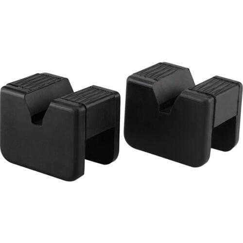 Jack Pad Adapter For Jack Stand 2-3 Ton Universal Rubber Slotted Frame Rail Pinch Welds Protector