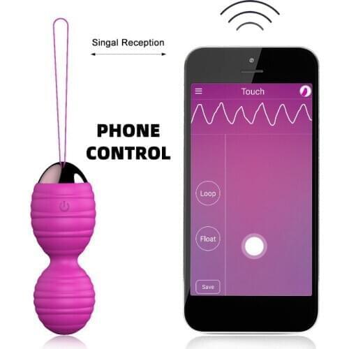 APP Wireless Remote Control Vibrator Adult Sex Toy Powerful Bullet Vbrating Egg Sex Product for Women Kegel Ball Erotic Massage