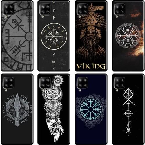 Viking Vegvisir Odin Nordic Phone Case For Samsung Galaxy A51 A70 A71 A72 A52 A41 A31 A02S A12 A21S A20e A10 A40 A50