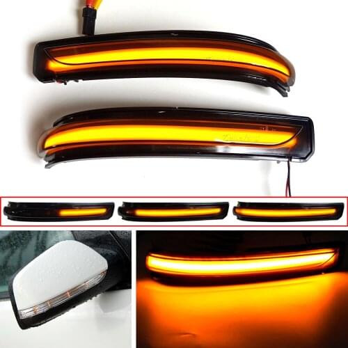 For Mercedes Benz A B Class W169 W245 Facelift model LED Dynamic Side Mirror Turn Signal Light Sequential Lamps