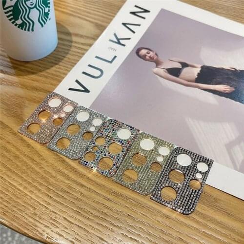 For Samsung Galaxy S21 S 21 Plus Ultra Camera Lens Protector Bling Diamond for Samsung S21 Ultra Case Ring Phone Lens Protection