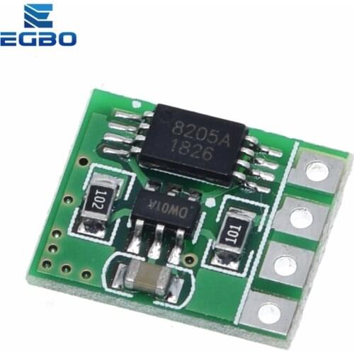 EGBO 1PCS 3.7V 4.2V 3A Li-ion Lithium Battery Charger Over Charge Discharge Overcurrent Protection Board Module DD04CPMA