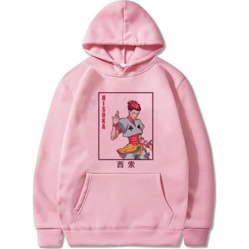 Hunter x Hunter Hoodie Graphic Anime Hisoka Hoodie Sweatshirt Men/Women Korean Kpop Street Style Sweatshirt Streetwear