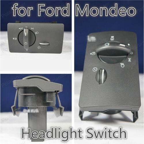 Polarlander Fog Headlight Lamp Knob Button for F/ord M/ondeo Headlight On/OFF Switch 4S7T13A024DD