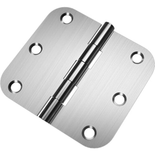 Bathroom Toilet Stainless Steel Round hinge Household 1.5mm thickened removable American hinge