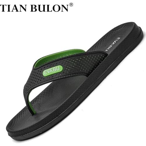 Summer Fashion Men Slippers Designer Slide Sandals Mens Comfortable Outdoor Flip-flops Anti-slip Slippers Beach Shoes Zapatos