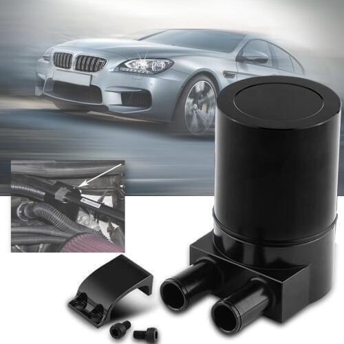 Oil Catch Can Car Engine Tank Baffled Reservoir Kit For BMW N54 Engine 335i 535i E60 E82 E90 E91 E92 E93 CNC Aluminum