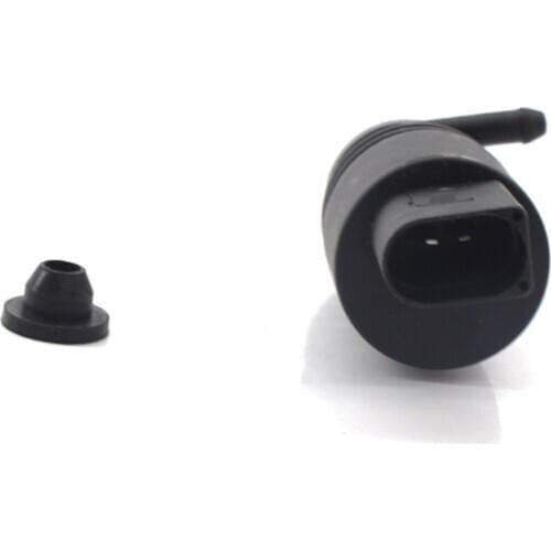 Windshield Washer Pump w/Grommet - for BMW E46 325i E39 E60 E38 E36 E65 E53 X5 X3 Z4 M3 M5 Z3, Replacement#67128362154