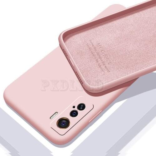 Original Liquid Silicone Case for OPPO Reno 2 Z 3 5 Pro Find X2 Lite X3 Neo Case Reno5 Reno3 Reno2 Soft Protection Cover Coque