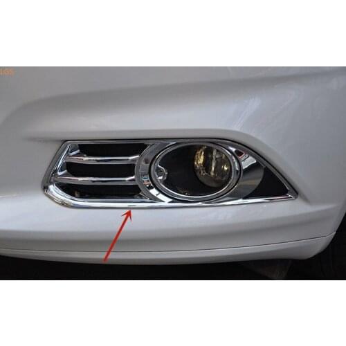 For Ford Mondeo 2013-2016 High-quality ABS Chrome Front and rear fog lights Decorative frame Anti-scratch protection Car styling