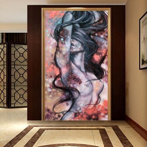 Sexy beauty diamond Embroidery diy diamond painting mosaic diamant painting 3d cross stitch diamond pictures H778