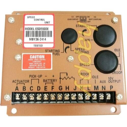 ESD5500E speed governing board Shanghai diesel engine generator controller GAC electric board ESD5111