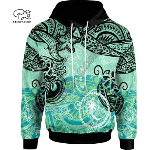 Polynesian Island Chuuk Country Flag Tribal Culture Retro Streetwear Tracksuit Men/Women Pullover 3DPrint Jacket Zip Hoodies A-1