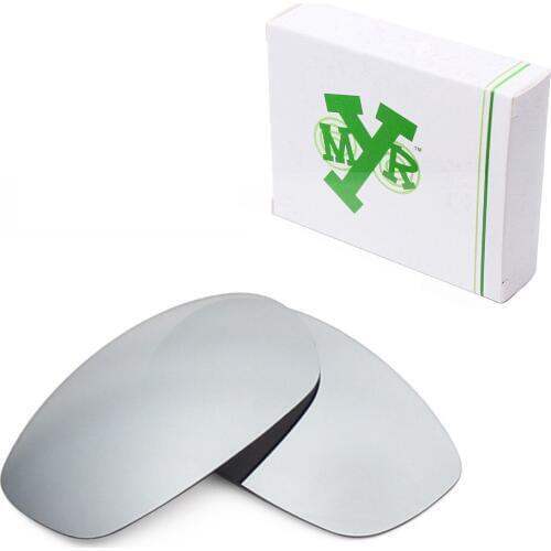 Mryok Anti-Scratch POLARIZED Replacement Lenses for Oakley Square Wire 2.0 Sunglasses Silver Titanium