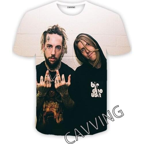CAVVING 3D Printed $uicideboy$ Casual T-shirts Hip Hop T Shirts Harajuku Styles Tops Clothing for Men/women