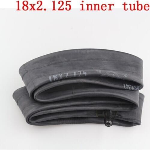 Size18 x 2.125 with a Straight Valve fits many gas electric scooters and e-Bike 18*2.125 inner tube