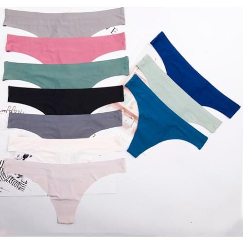 Cotton Womens Sexy Thongs G-string Underwear Panties Briefs For Ladies T-back 1pcs ac164
