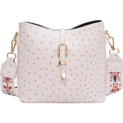 ANNRMYRS Bucket Bag For Women Crossbody Bags 2021 Summer Wide Strap Ladies Messenger Bag Travel Lady Handbags And Purse Bolsa