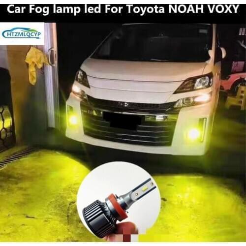 Car Fog lamp led For Toyota NOAH VOXY AH60 AH70 AH80 12V 6000K 30W NOAH VOXY lamp decoration LED