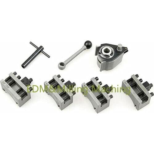 CNC Lathe Machine European Style Aa Quick Change Tool Holder Set For CQ0618 WM180V WM210V Lathe Machine