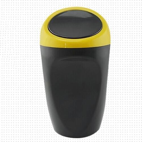 Universal Spring Press Open Waste Storage Basket Case Container Car Accessories