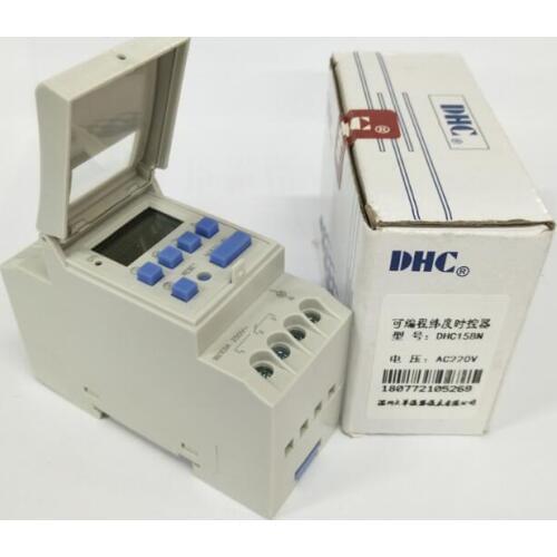 Wenzhou Dahua genuine DHC15BN, AC220V programmable latitude time controller, time controller