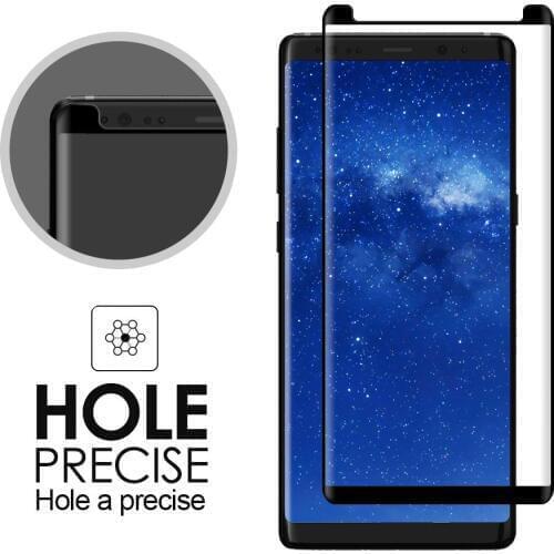 For Tempered Glass Samsung Galaxy Note 9 S9 Plus Case Friendly For Samsung Galaxy Note8 S8 Screen Protector Glass 3D Full Cover